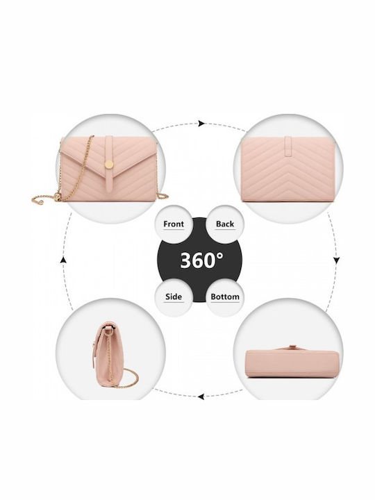 De piele Geantă de damă Crossbody Roz
