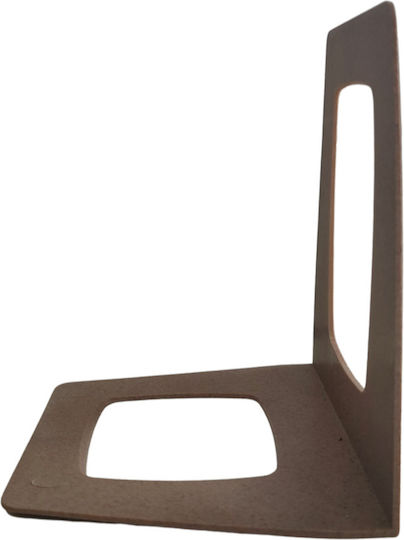 Suport pentru cărți din plastic PVC bej 14x18x16