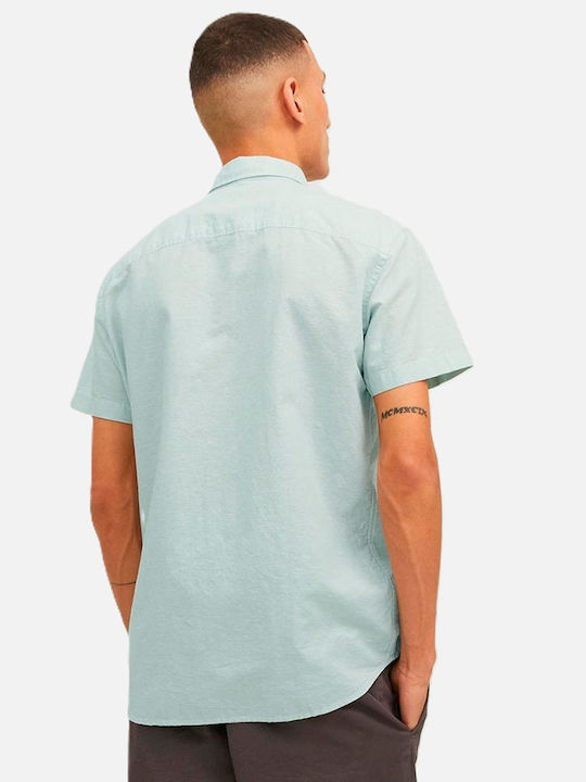 Jack & Jones Λινό Πουκάμισο Iceberg Green