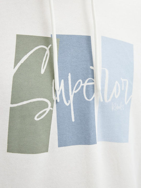 Φούτερ με Κουκούλα Off White