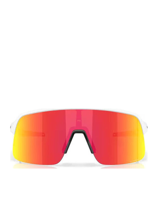 Oakley Sutro Lite S Prizm Мъжки Слънчеви Очила с Бяла Пластмасова Рамка и Червени Стъкла OO9496-02