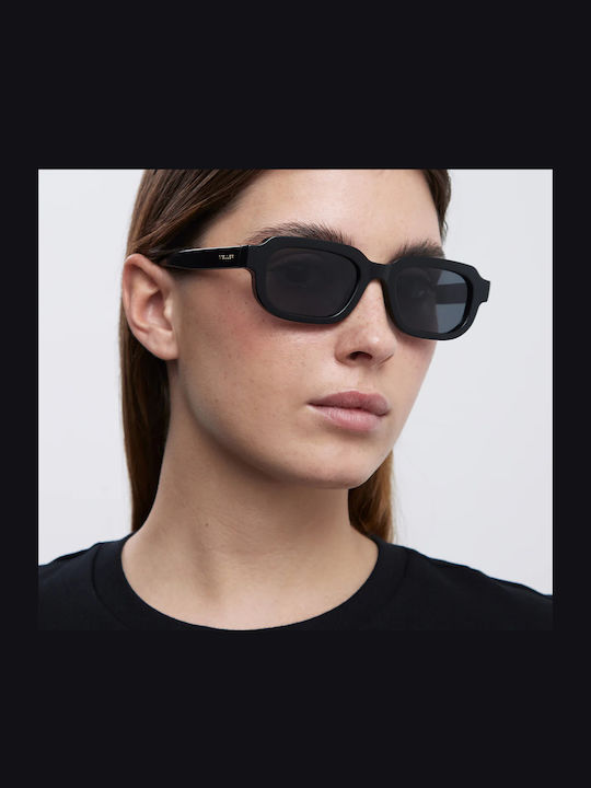 Meller Kobe Unisex Sunglasses with Black Plastic Frame and Black Polarized Lens KOB-TUTCAR