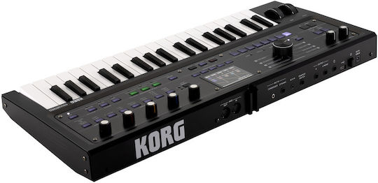 Korg Synthesizer MicroKORG2 με 37 Δυναμικά Πλήκτρα Μαύρο