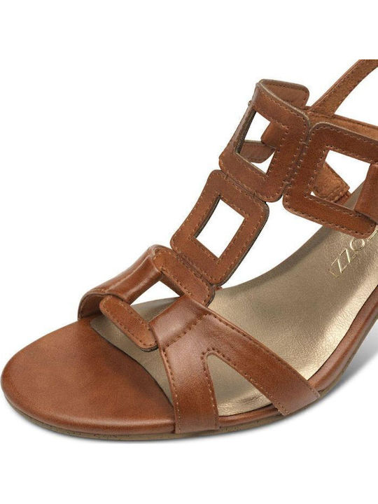 Sandalen Tabac Braun