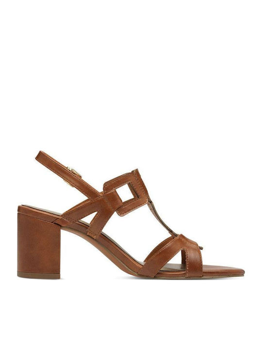 Sandalen Tabac Braun
