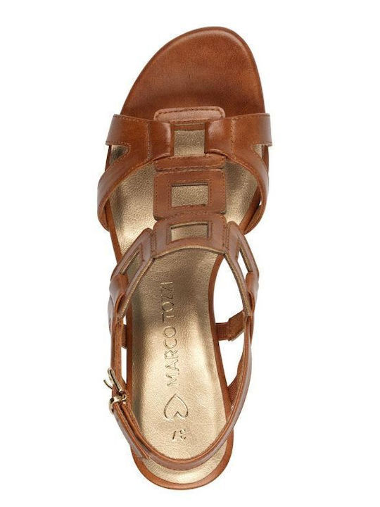 Sandalen Tabac Braun