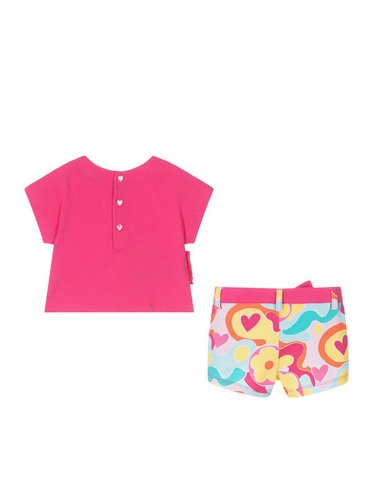 Kinder-Set mit Shorts Sommer 2Stück Mehrfarbig