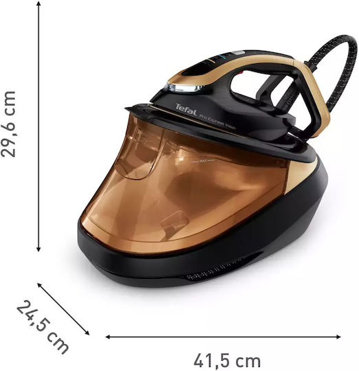 Tefal AirGlide Σύστημα Σιδερώματος Πίεσης 9bar με Δοχείο 1.2lt