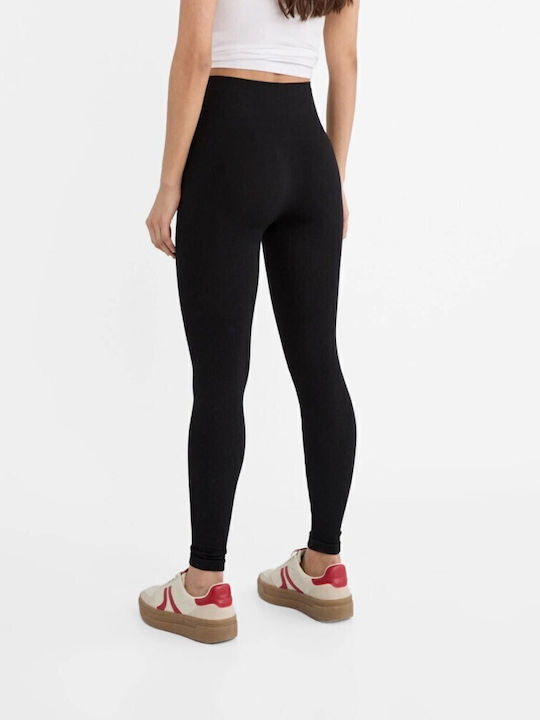 Instruire Colanti de femei Colanti Talie inalta & Push Up Black