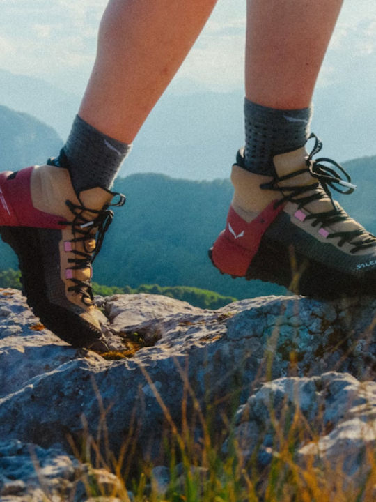 Salewa Wildfire Women's Waterproof Hiking Boots With Gore-Tex Membrane Black