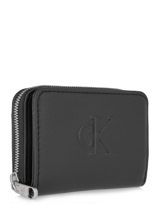 Calvin Klein Sculpted Med Small Women's Wallet Classic Black Calvin Klein Sculpted Med Small Women's Wallet Classic Black
