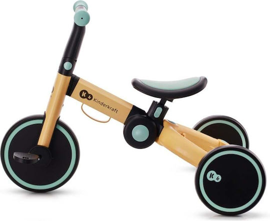 Kinderkraft 4 Trike Foldable & Convertible 3 in 1 for 1-5 Years Sunflower Blue