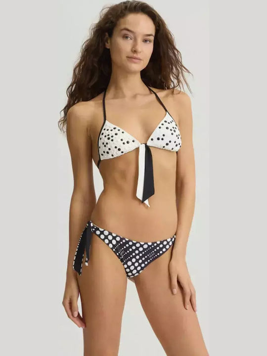 Triangle Bikini Top White