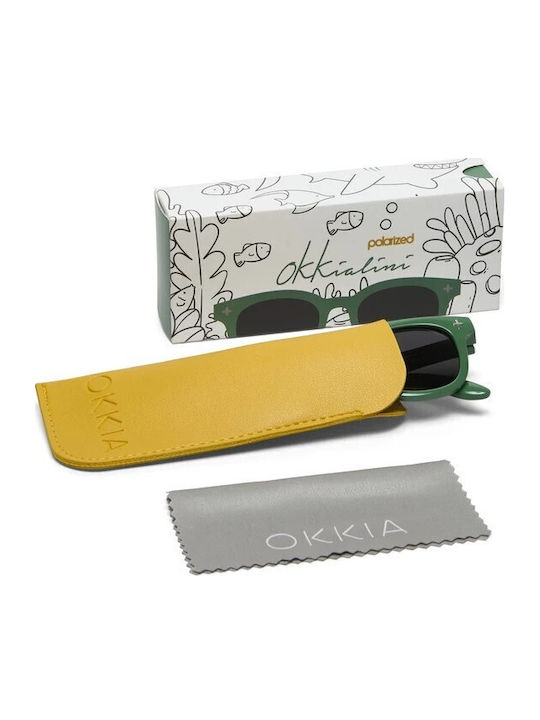 Okkia Orlando Kids Sunglasses Green