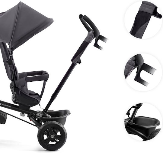 Kinderkraft Aveo New Foldable & Convertible for 9 Months Malachite Grey