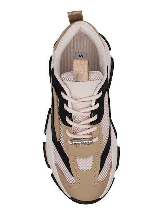 Possession E Chunky Sneakers Black-beige