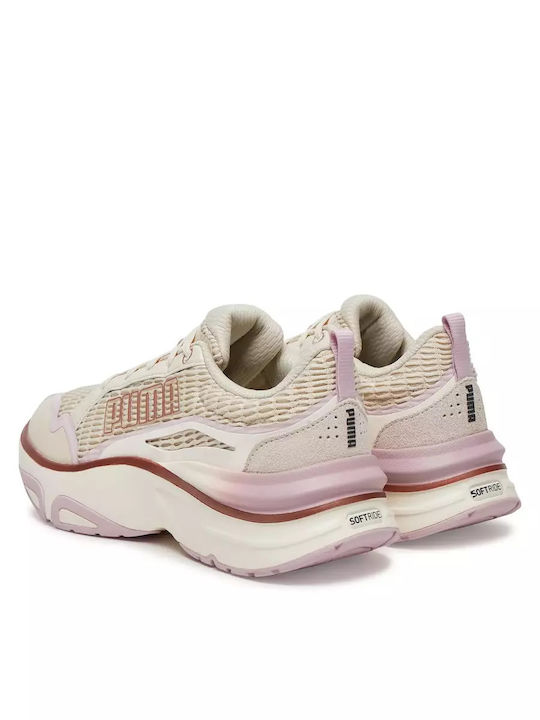 Divine Metal Sport Shoes Running Beige