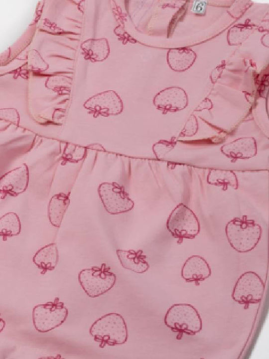 Evita Baby-Strampler Rosa