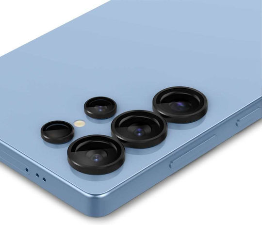 Spigen EZ Fit Optik Pro Kameraschutz Gehärtetes Glas Black für das Samsung Galaxy S25 Ultra