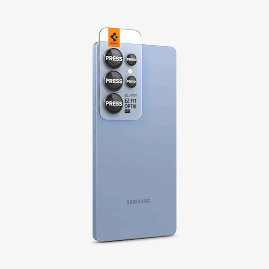 Spigen EZ Fit Optik Pro Kameraschutz Gehärtetes Glas Black für das Samsung Galaxy S25 Ultra