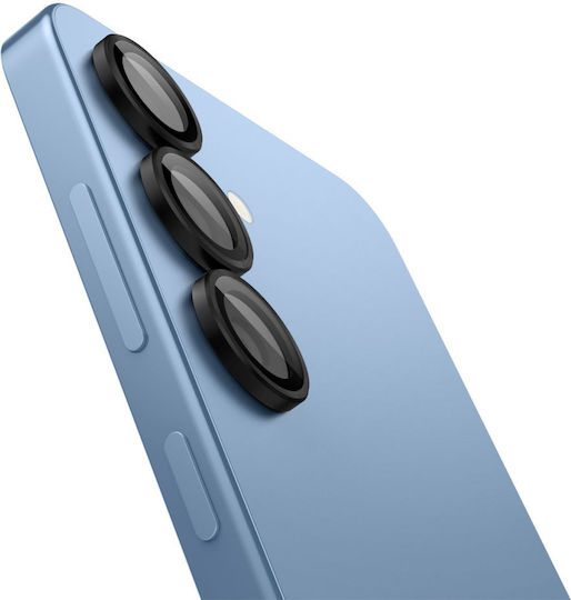 Spigen Optik Pro Προστασία Κάμερας Tempered Glass Μαύρο για το Samsung Galaxy S25+ Plus