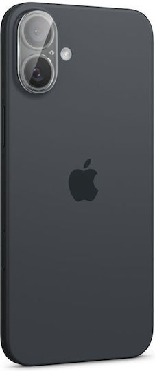 Spigen Glass tR Optik Προστασία Κάμερας Tempered Glass Διάφανο για το Apple iPhone 16, iPhone 16 Plus
