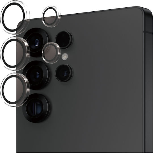 PanzerGlass Hoops Kameraschutz Gehärtetes Glas Transparent für das Galaxy S25 Ultra PGRHOTRG38488