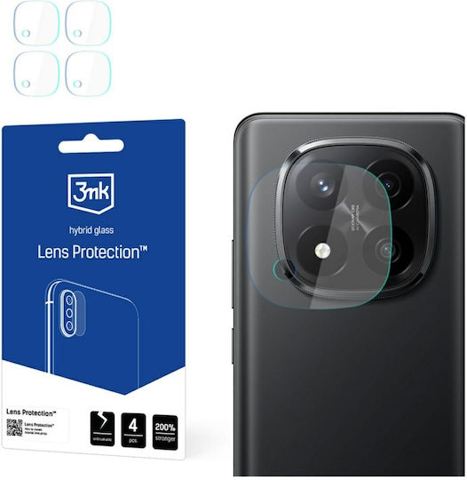 3MK Kameraschutz Membrane Transparent für das Redmi Note 14 Pro+