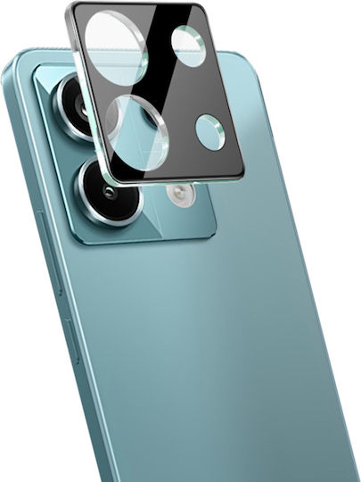 Techsuit Προστασία Κάμερας Tempered Glass Μαύρο για το Redmi Note 13 Pro 4G