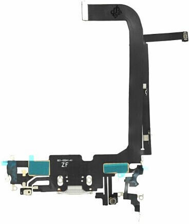 Cablu flexibil cu Port de încărcare în culoarea Alb pentru iPhone 13 Pro Max