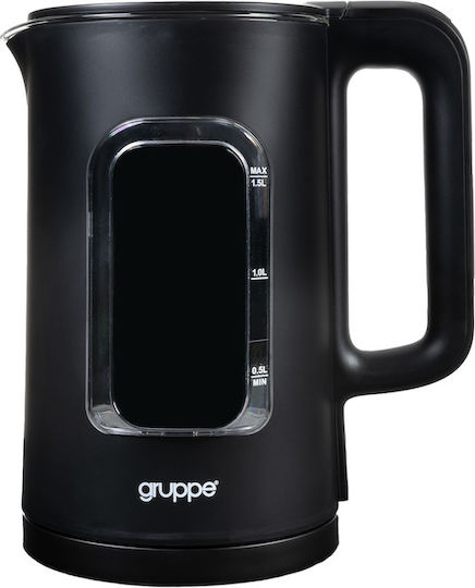 Gruppe DG-2328-EL Kettle 1.5lt 1500W Black