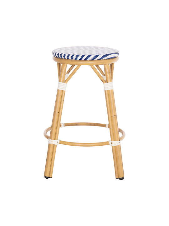 Stool for Bar Outdoor Chino Blue 43x43x65cm