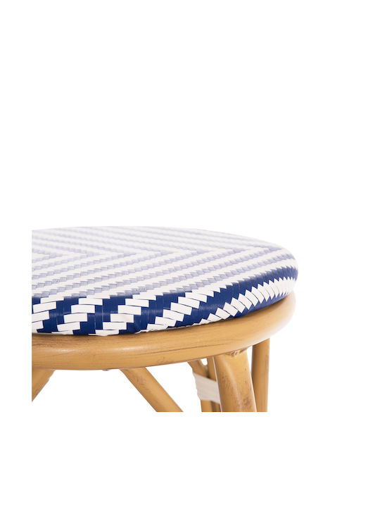 Stool for Bar Outdoor Chino Blue 43x43x65cm
