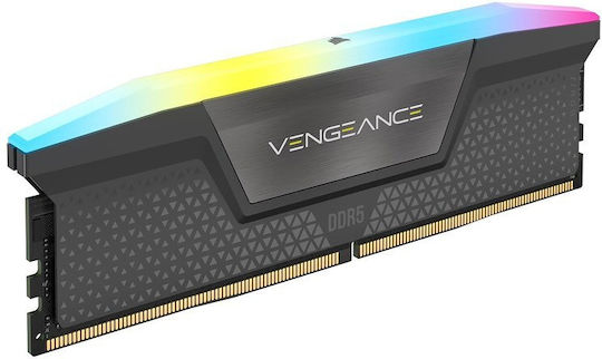 Corsair Vengeance DDR5 32GB RAM με 2x16GB Modules και Ταχύτητα 6400 για Desktop