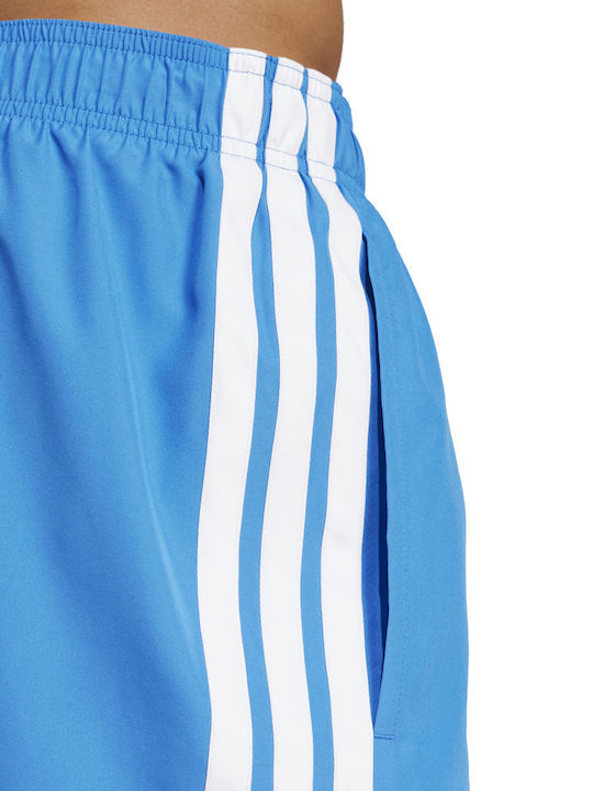 3-Stripes Men's Swimwear Shorts Light Blue Striped