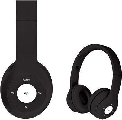 Platinet FH0915 Wireless / Wired On Ear Headphones with Radio with 8 hours of Operation Black