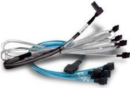 Broadcom Internal Sas Cable 1x8 Slim Sas Sff-8654 M To Oculink Sff-8612 1 M