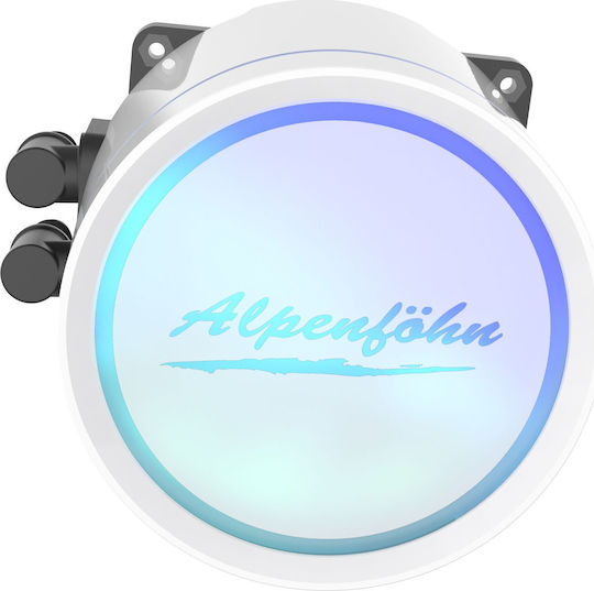 Alpenfoehn Gletscherwasser 360 RGB Water Cooling AIO CPU With 3 White 120mm Fans