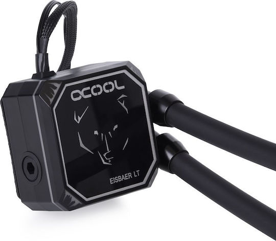 Alphacool Eisbaer Aurora LT360 Water Cooling System AIO CPU with 3 Fans 120mm and ARGB Lighting