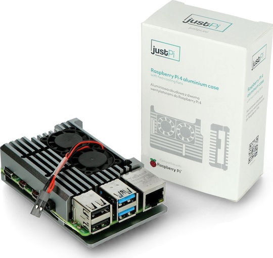 Raspberry Pi Fan Случай с вентилатор Pi 4B Калъф