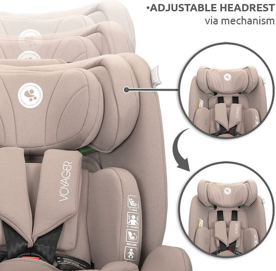 Lorelli Voyager Baby Car Seat i-Size Black 0-36 kg
