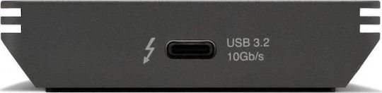 OWC Envoy Pro FX Thunderbolt 3 / USB 3.2 Externe SSD 2TB 2.5" Silber
