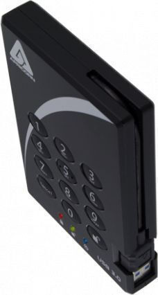 Apricorn Aegis Padl USB 3.1 Външен HDD 1TB 2.5" Черен