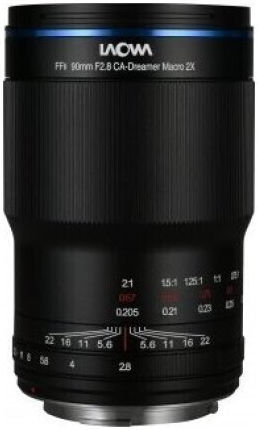 Laowa Full Frame Camera Lens 90mm F/2.8 Ultra Macro APO Macro / Telephoto for Canon RF Mount Black