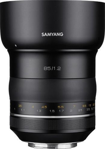 Samyang Full Frame Φωτογραφικός Φακός XP 85mm f/1.2 Telephoto για Canon EF Mount Μαύρος