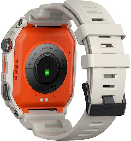Zeblaze Ares GPS 47mm Smartwatch με Παλμογράφο (Λευκό - M/L)