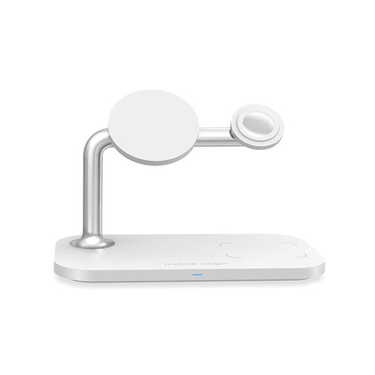 Mobile Origin Ασύρματος Φορτιστής (Qi Pad) Λευκός (FRL-WCH-31-WHT)