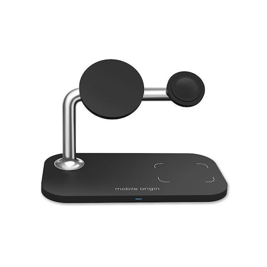 Mobile Origin Ασύρματος Φορτιστής (Qi Pad) Μαύρος (FRL-WCH-31-BLK)