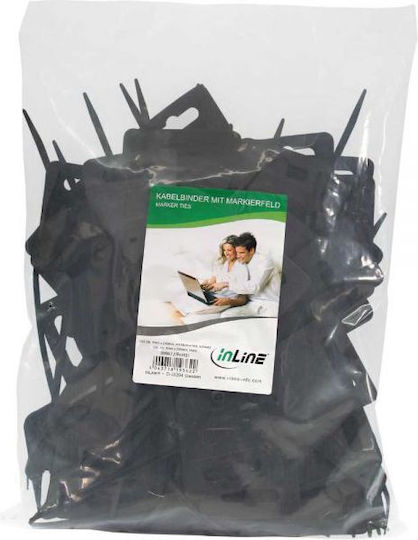 InLine Cable Support Black (59967J) 100pcs