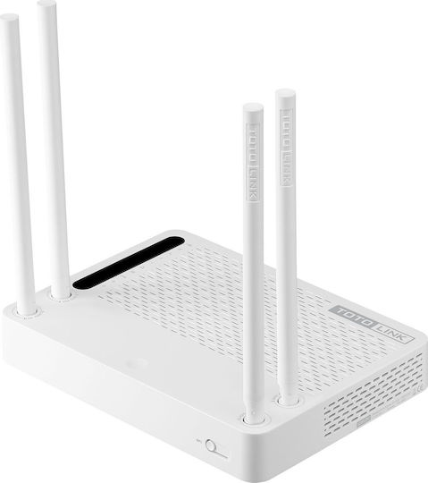 TotoLink A3002RU v3 Безжичен Рутер Wi-Fi 5 - Wi-Fi 5 с 4 Порта Gigabit Ethernet